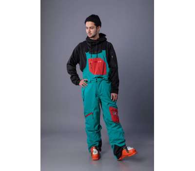 Штаны для сноуборда 2Day Freeride Bib Turquoise