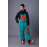 Штаны для сноуборда 2Day Freeride Bib Turquoise