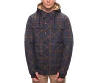 Куртка для сноуборда 686  Men's Woodland Insulated Dark Denim Plaid
