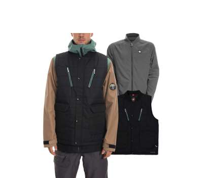 Сноубордическая куртка 686 Smarty 4-in-1 Complete Jacket Black
