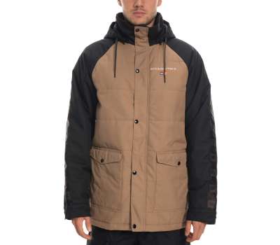 Сноубордическая куртка 686 Blend Insulated Jacket Khaki Colorblock