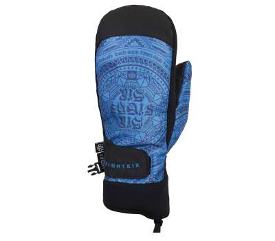 Сноубордические варежки 686 Crush Washed Indigo Mandala