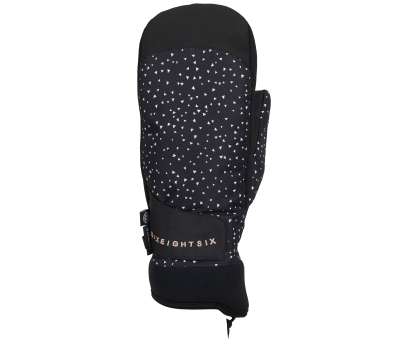 Сноубордические варежки 686 Crush Black Anqular