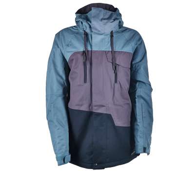 Сноубордическая куртка 686 20/21 Geo Insulated Goblin Blue Clrblk