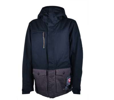 Сноубордическая куртка 686 20/21 Anthem Insulated Black Colorblock