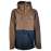 Сноубордическая куртка 686 20/21  Foundation Insulated Golden Brown Clrblk