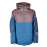 Сноубордическая куртка 686 20/21 Static Blue Storm Colorblock