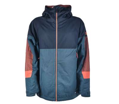 Сноубордическая куртка 686 20/21 Static Dark Supruce Colorblock