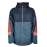 Сноубордическая куртка 686 20/21 Static Dark Supruce Colorblock