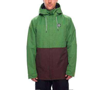 Сноубордическая куртка 686 Foundation Insulated Camp Green Colorblock
