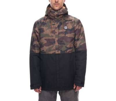 Сноубордическая куртка 686 Foundation Insulated Dark Camo