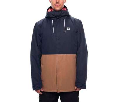 Сноубордическая куртка 686 Foundation Insulated Navy Colorblock