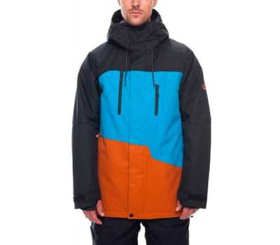 Сноубордическая куртка 686 Geo Insulated Bluebird Colorblock