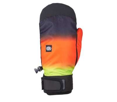 Сноубордические варежки 686 Mountian Mitt Black Dip Dye