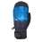 Сноубордические варежки 686 Mountian Mitt Charcoal Tie Dye