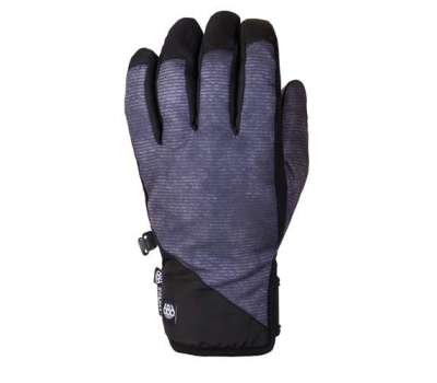Сноубордические перчатки 686 Ruckus Pipe Glove Charcoal Wash