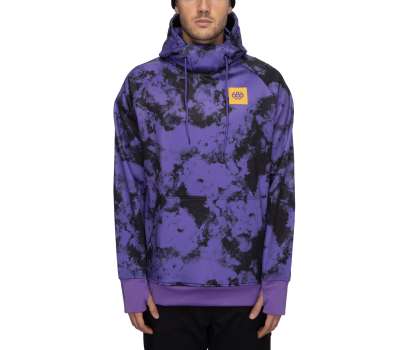 Худи 686 21/22 Bonded Fleece Pullover Purple Haze Tie-Dye
