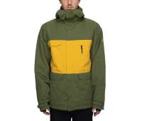 Сноубордическая куртка 686 21/22 Infinity Insulated Surplus Green Colorblock