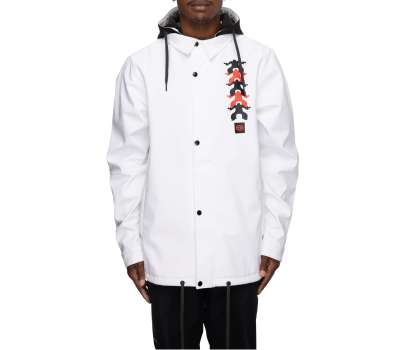 Сноубордична куртка 686 21/22 Waterproof Coaches White