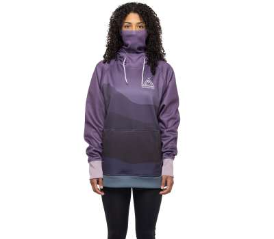 Худи 686 22/23 Woman's Bonded Fleece Pullover Dusty Orchid Sunset