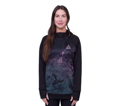 Худи 686 23/24 Woman's Bonded Fleece Pullover Black