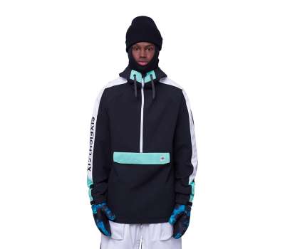 Анорак 686 23/24 Waterproof  Black colorblock