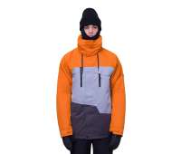 Сноубордическая куртка 686 23/24 Geo Insulated Copper Orange Colorblock