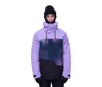 Сноубордическая куртка 686 23/24 Geo Insulated Violet Colorblock