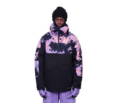 Сноубордическая куртка  686 23/24 Renewal Insulated Anorak Black Violet Nebula