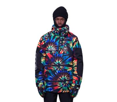 Сноубордична Куртка 686 23/24 Renewal Insulated Anorak Grateful Dead Black Tie Dye