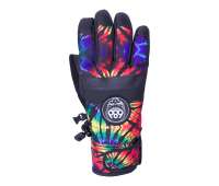 Сноубордические перчатки 686 23/24 Infiloft Recon Glove Grateful Dead Black Tie Dye