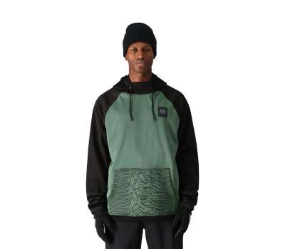 Худи 686 24/25 Bonded Fleece Cypress Green Colorblock
