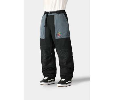 Сноубордические Штаны 686 24/25 Ghost Keith Haring Denim Colorblock