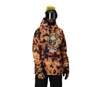 Худі 686 25/26 Waterproof - Sublime Orange Tie Dye