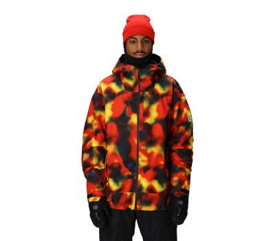 Куртка 686 25/26 Gateway Shell Jacket - Red Solar Print