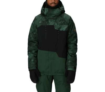 Куртка 686 25/26 Geo Ins Jacket - Moss Green clrblck Куртка 686 25/26 Geo Ins Jacket - Moss Green clrblck