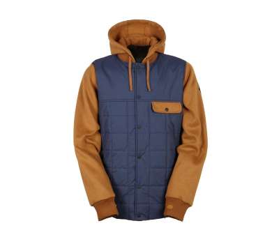 Куртка для сноуборда 686  Men's Parklan Bedwin Insulated Blue/Cognac