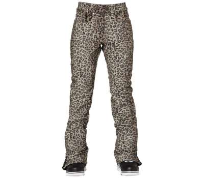Штаны для сноуборда 686 Authentic Willow Softshell Leopard