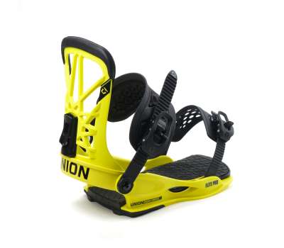 Крепления для сноуборда,  UNION 21 Flite Pro Hazard Yellow