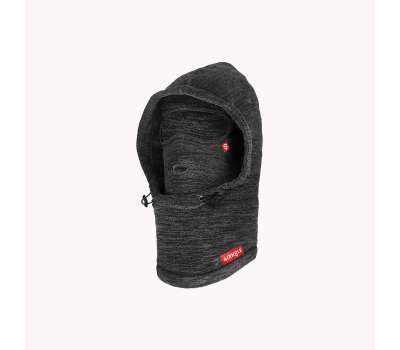 Балаклава-капюшон Airhole AirHood Balaclava Microfleece Heather Black