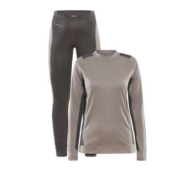 Термобелье женское  Craft Core Dry Baselayer Set Clay Granite