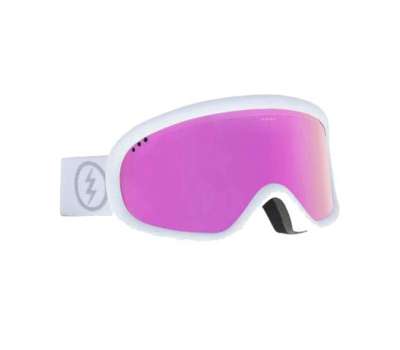 Маска для сноуборда Electric 19/20 Charger Matte White Brose/Pink Chrome