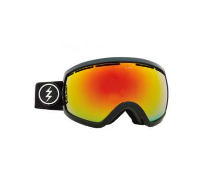 Маска для сноуборда Electric 19/20 EG2.5 Matte Black Brose/Red Chrome