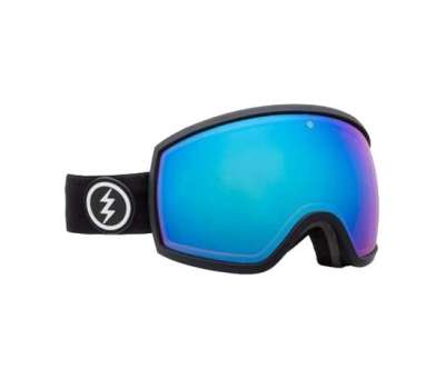 Маска для сноуборда Electric 19/20 EGG Matte Black brose/blue chrome