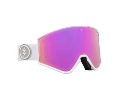 Маска для сноуборда Electric 19/20 Kleveland Matte White brose/pink chrome