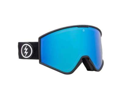 Маска для сноуборда Electric 19/20 Kleveland Matte Blackbrose/blue chrome