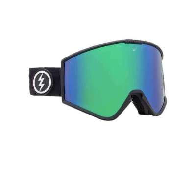 Маска для сноуборда Electric 19/20 Kleveland Matte Blackbrose/green chrome