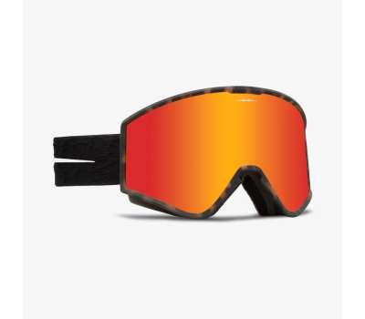 Маска для сноуборда Electric 23/24 Kleveland Small  Black Tort Neuron / Red Chrome + LENS