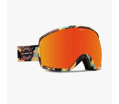 Маска для сноуборда Electric 23/24 EG2-T Future Camo / Auburn Red  +  LENS