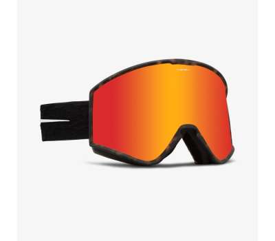 Маска для сноуборда Electric 23/24 Kleveland Black Tort Neuron / Red Chrome + LENS